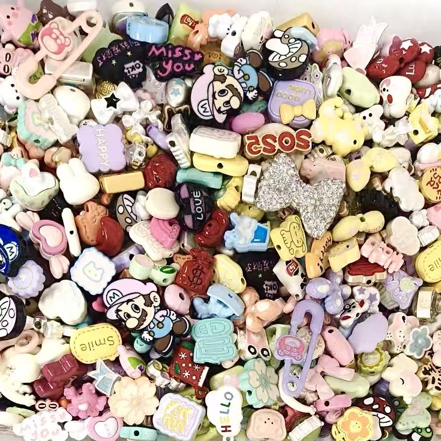 Mixed Colorful Alloy Beads-Yaya Shop