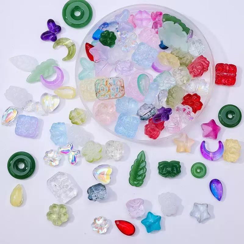 Shaped Glass Beads Blind Bag--Open in Live