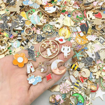 Mixed Colorful Alloy Pendant-Yaya Shop