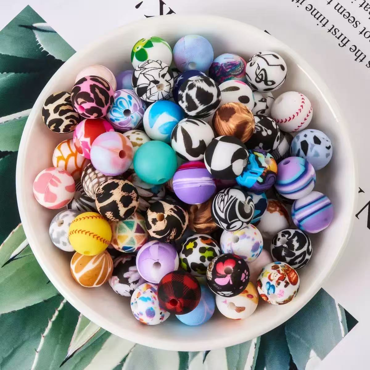 !!! NEW Arrival Silicone Beads and Glass beads  - Yaya Shop