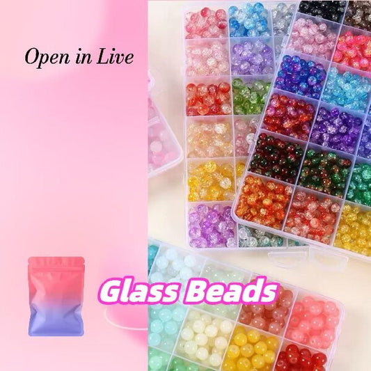 【Hot Sale】Glass Beads-Open in Live