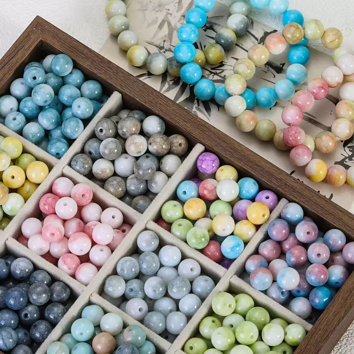 【New】Ceramic Glass Beads--Open in Live