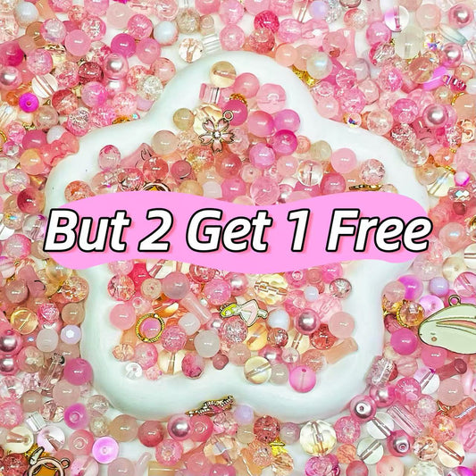 Buy 2 get 1 Free Glass Beads Mix--Shovel in Live