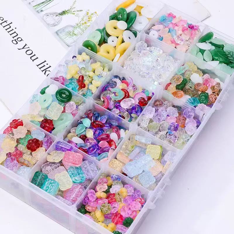 Shaped Glass Beads Blind Bag--Open in Live