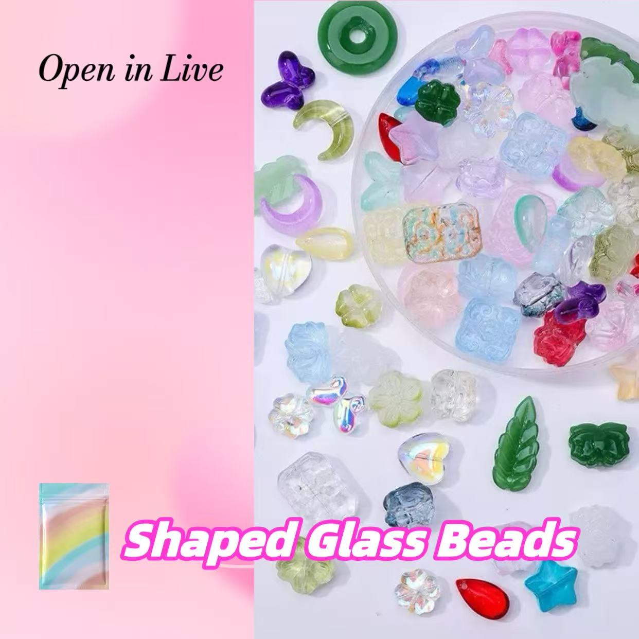 Shaped Glass Beads Blind Bag--Open in Live