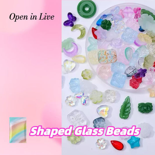 Shaped Glass Beads Blind Bag--Open in Live