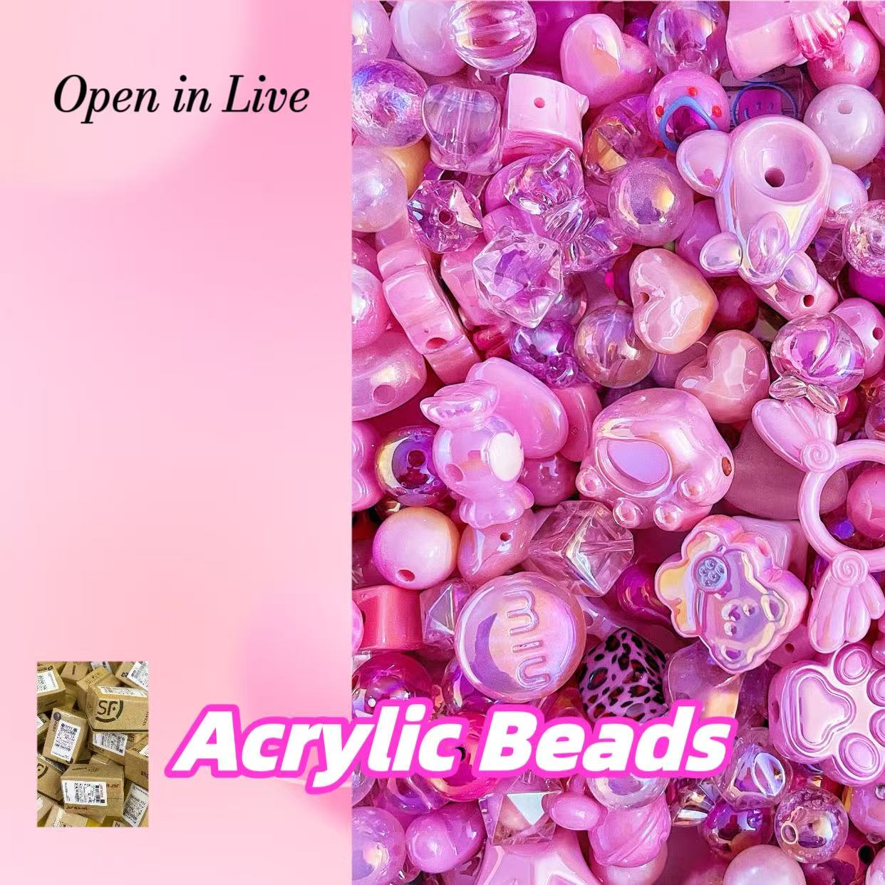 Acrylic Beads Blind Boxes---Open in Live