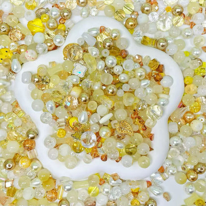 【Buy 2 Get 1 Equal Volume For Free】Glass Beads Mix--Shovel in Live